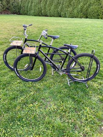 2 Cruiser Bicycles (brand new) $1200 value 1