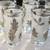 VINTAGE GLASSES, silver leaves, frosted back, sturdy (SET 5), Libbey? 1 thumbnail