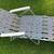 VINTAGE WEBBED ALUMINUM CHAISE LOUNGE 1 thumbnail