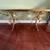 Rare Find Vintage Italian Gilt Coffee Table & Matching Tole Chandelier 3 thumbnail