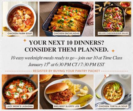 Meal Prepping Master Class (Zoom Based) 1