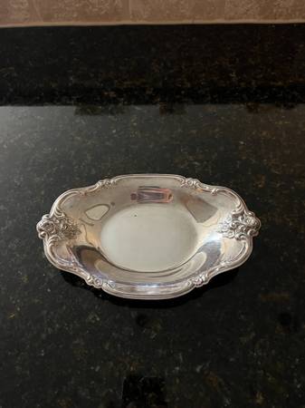 Vintage Silver Plated Candy Dish 1