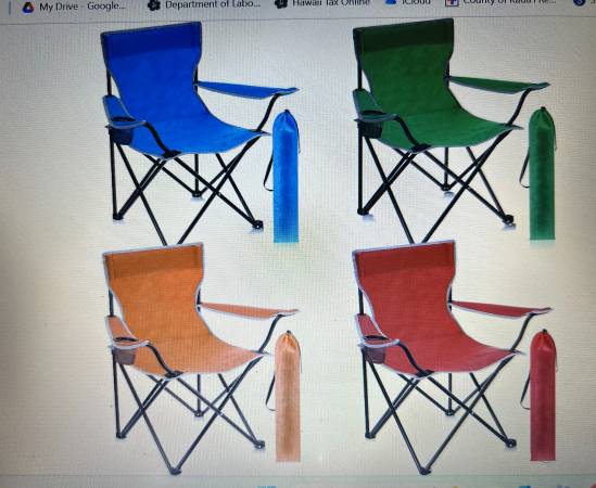 Folding Camping Chairs 1