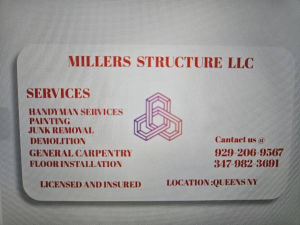 Handyman services, hauling services 1