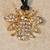 Bee Rhinestone Necklace - 18” 1 thumbnail