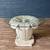 Post Modern Tessellated Stone Leaf Motif Split-Base Dining Table, c.19 5 thumbnail