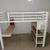 Loft double bed with desk underneath 2 thumbnail