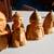 CHESS SET old AFRICAN hand carved wood 13 thumbnail