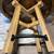 Meridian Furnitures Solid Oak 46”Rustic Round Bar Height Dining Table 3 thumbnail