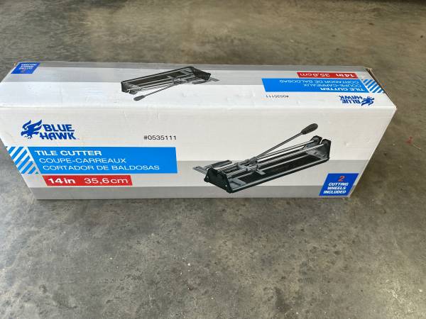 Blue Hawk Manual Tile Cutter 1