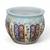 Large Heavy Thick Porcelain Chinese Fish Bowl 10 thumbnail