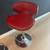 Modern beautiful red/ burgundy countertop dining stools/ chairs 3 thumbnail