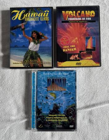 その他 Volcano: Fountains of Fire [DVD] 3 DVDs Hidden Hawaii, Magnificent Islands, Volcano Fountains