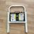 Folding All Steel One Step ladder/ Stool, Like New 5 thumbnail