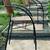 Vintage Wrought Iron/Rattan Bar Stools w/Back, Arms - A Pair 4 thumbnail