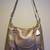 COACH F17566 METALLIC LEATHER ALEXANDRA PEBBLE LEATHER TOTE 2 thumbnail
