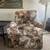 Floral Roll Arm Chair by Vanguard Furniture Company, Hickory, NC 3 thumbnail
