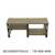 Riverside Industrial Wood Coffee Table (Was 600) 2 thumbnail