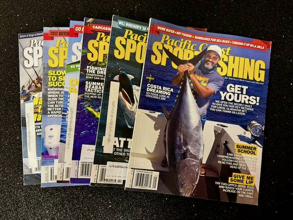Pacific Coast Sportfishing Magazine Collection 1