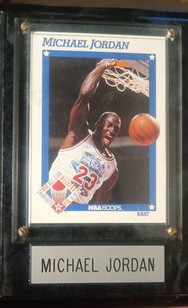 Michael Jordan  Chicago bulls NBA All-Star game plaque 1