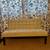 Armless Love Seat / Settee - Baby Blue 5 thumbnail