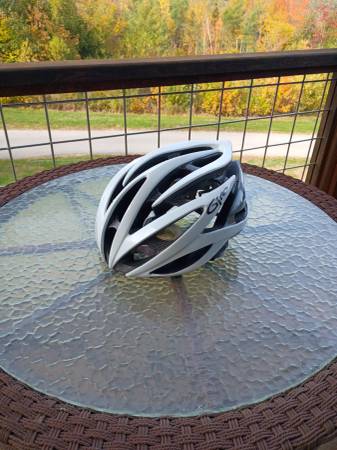 G i r o bicycle helmet , like new. it was used only one time for 1/2 h 1