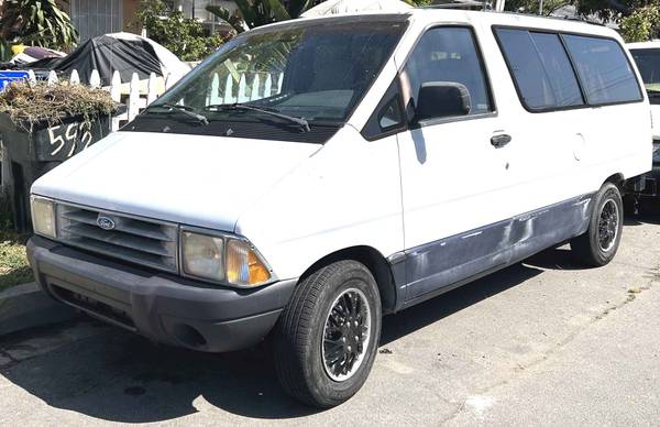 1992 Ford Aerostar Window Van ext. V6 good condition just smoged - $2,475 (SAN DIEGO)63624767403009121
