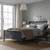 IKEA King Bed Frame (HEMNES) +Headboard+ Luroy Slats- Black 4 thumbnail