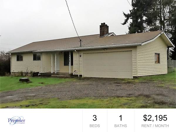$2,195 / 3br - 1118ft2 - Lovely 3-Bedroom Ranch Home in Ridgefield for Lease (1110 NE 259th Street)63831771562497120