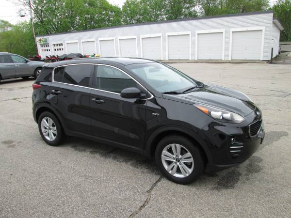 2017 Kia Sportage 4dr SUV LX AWD 96K 2.4L Automático Negro $9,950 - $9,950 (Derry NH)63615697195649122