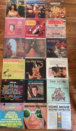 Many varieties Vinyl record albums 1