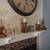 clear glass with wood base candle holder 1 thumbnail