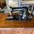 Antique Singer Sewing Machine & Table w Knee Controller electric 1 thumbnail