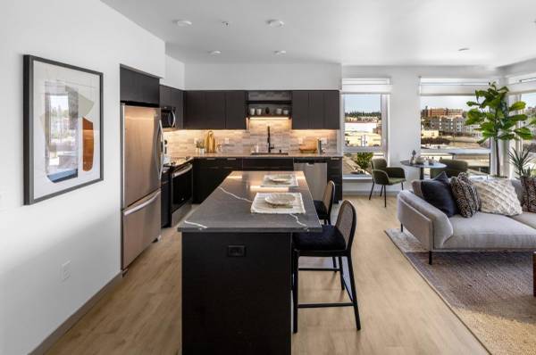 $5,096 / 2br - 1089ft2 - Pet Wash & Care Facilities, In-home full-sized washer and dryer, Views (Vancouver)64038882645249123