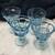 4 Vintage Fostoria Virginia light blue wine glasses or goblets 1 thumbnail