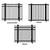 Aluminum Fence Panels, Posts & Gates - Various Styles 8 thumbnail