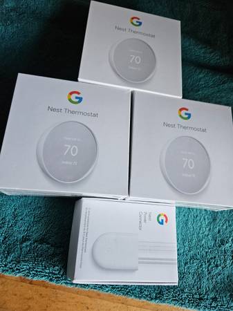 NEW Google Nest Smart Thermostat Snow GA01334-US UPC 193575007649 1