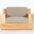 Outdoor patio teak sofa sectionals and dining tables, furniture 8 thumbnail