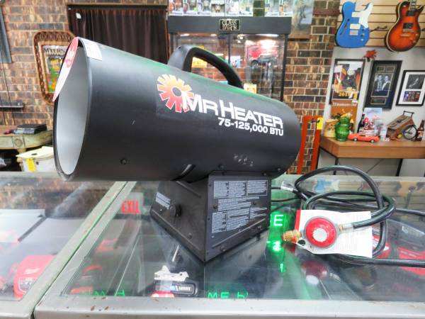 Mr. Heater 125,000 BTU Portable Forced Air LP Propane Heater 1