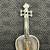 Jonette Jewelry Silver Tone Violin Brooch Pin 3 thumbnail