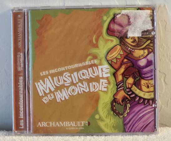 The Unmissable World Music CD Factory Sealed Musinque Du Monde 1