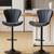 Firm Price! Brand New in a Box Set of 2 Dark Grey Barstools, READ AD! 1 thumbnail
