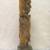 Vintage Warrior Hand Carved Wood Figurine W/ Bird On Top Of Headdress 3 thumbnail