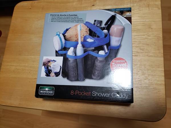 8 Pocket Shower Caddy BNIB 1