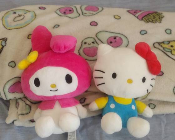 Hello Kitty Plush Lot Of 2 Sanrio 1