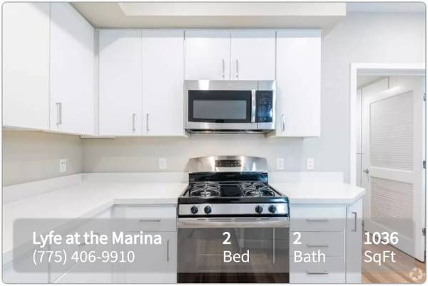 $2,600 / 2br - 1036ft2 - Close to major transit and buslines! Great location for commuters (Sparks)63992634960131122