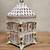 Bird Cage - Decorative Italian Porcelain Hanging Cage 3 thumbnail