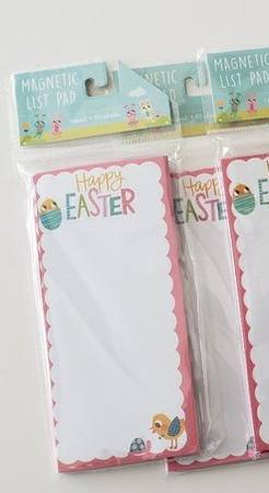 New (set of 15) Happy Easter Magnetic List Pad 80 Pages - $15 (Santa Clara)63471231533057121