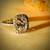 Engagement ring, CZ Oval Cushion 4.0 Ct. 14K Ring, by Birkat Elyon size 5 1/2 9 thumbnail
