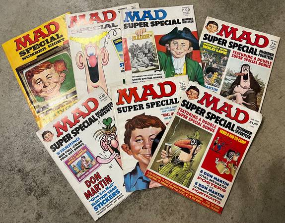 Vintage Super Special Mad Magazine Lot 1